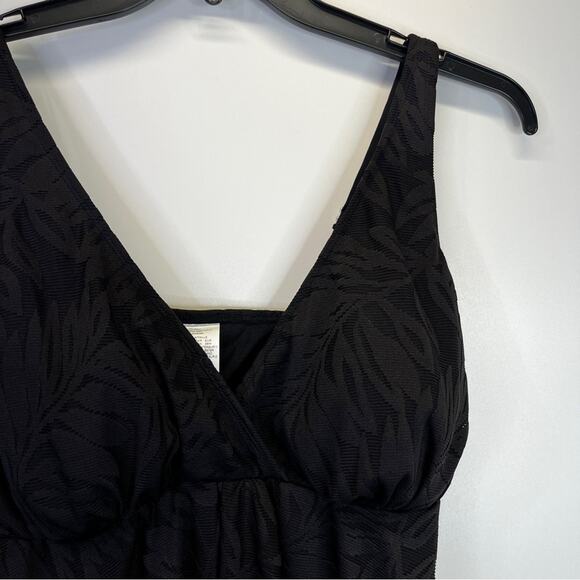 Swim Solutions Tummy Control Swim dress black - 18W - Picture 5 of 13